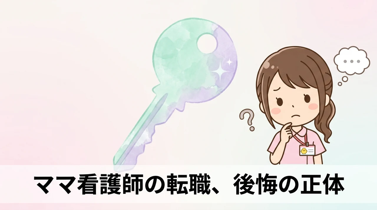 ママ看護師が転職後に後悔する主な理由