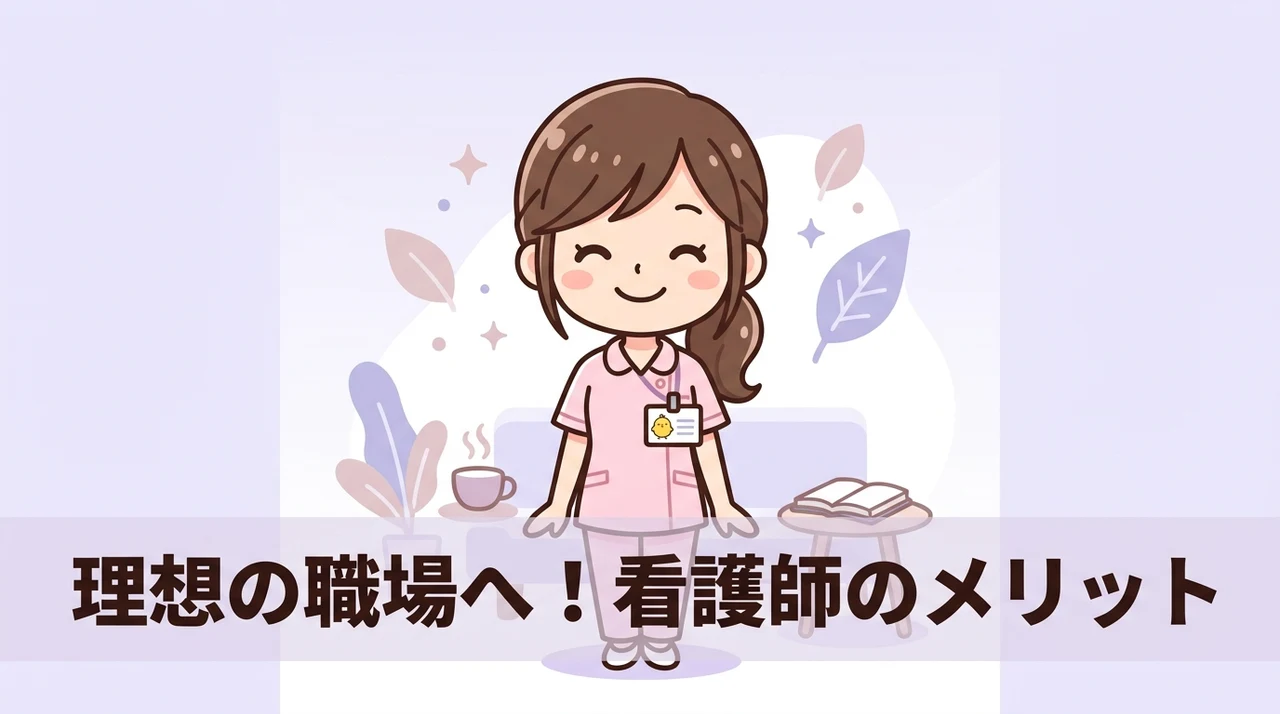 看護師が理想の職場へ転職するメリット
