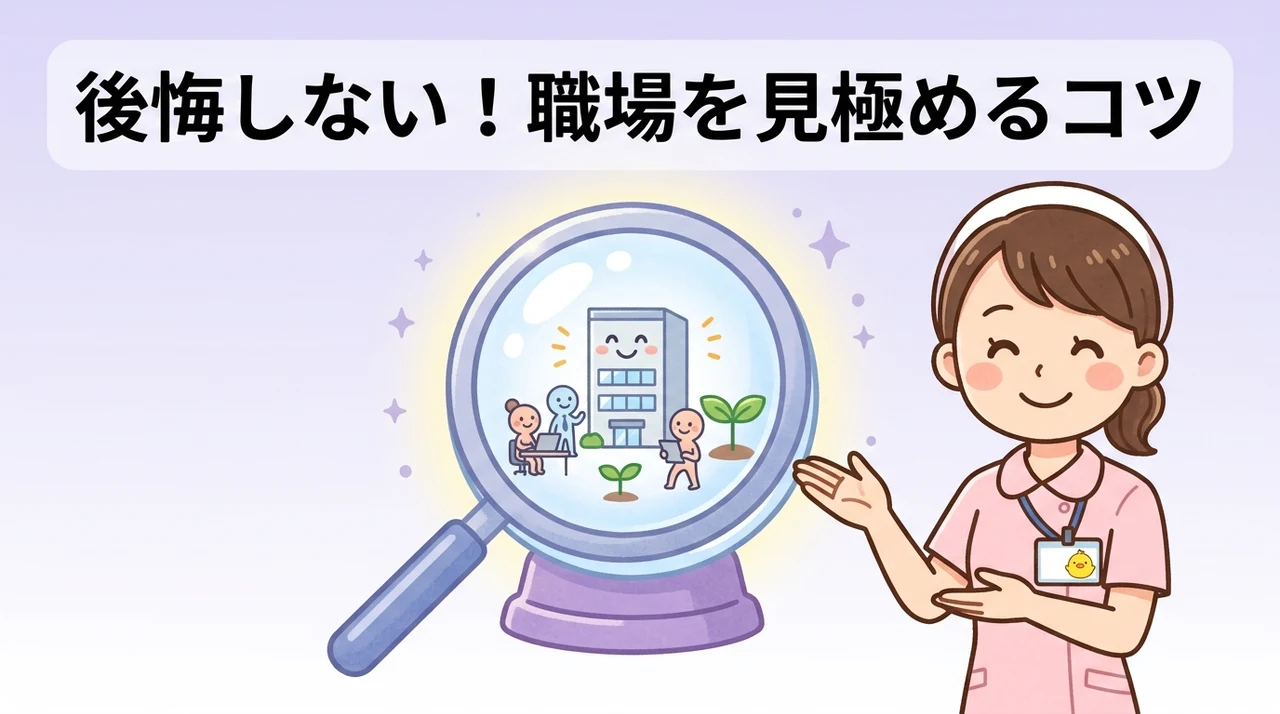 後悔しない職場を見極めるためのコツ